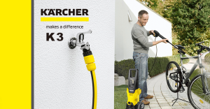 Kärcher K3 – Για απολύμανση και στους εξωτερικούς χώρους!