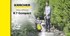 Kärcher K7 Compact – Απολύμανση ενάντια στους επίμονους ρύπους!