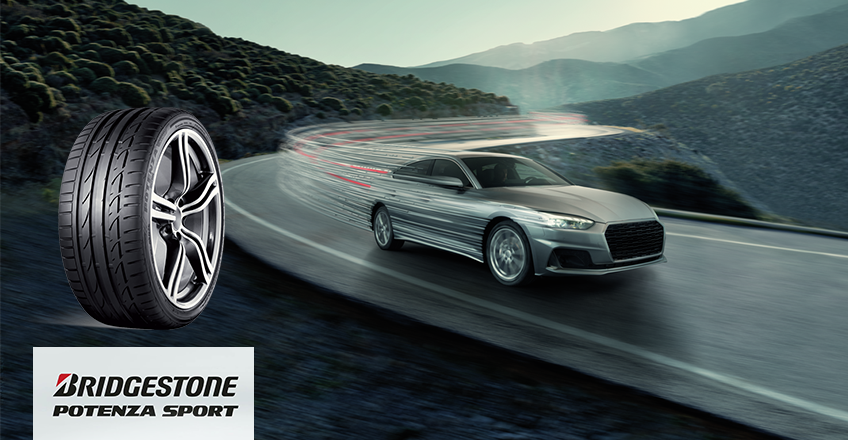Bridgestone Potenza Sport για υψηλή απόδοση σε κάθε χιλιόμετρο!