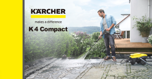 Kärcher K4 Compact – Εύχρηστο και αποτελεσματικό στην απολύμανση!